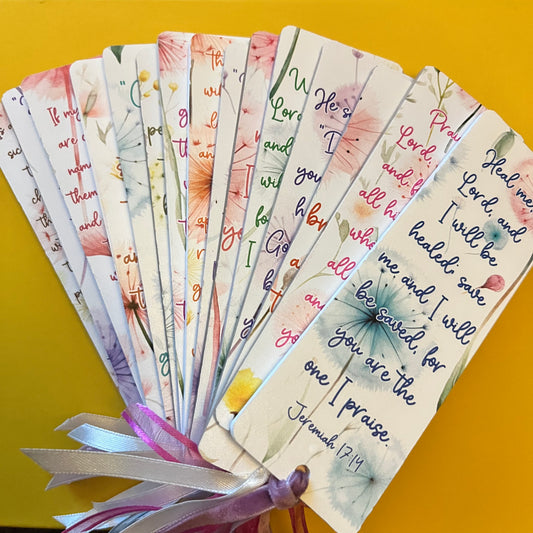 For The Love Of Jesus Acrylic Bookmarks - Healing Series