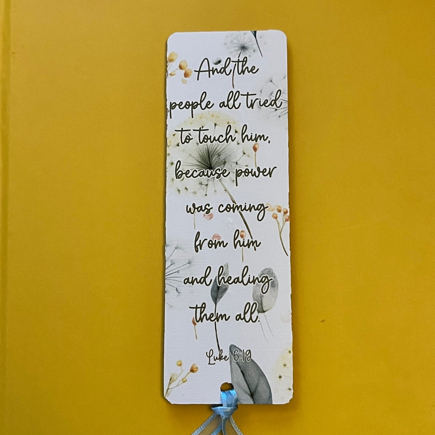 For The Love Of Jesus Acrylic Bookmarks - Healing Series