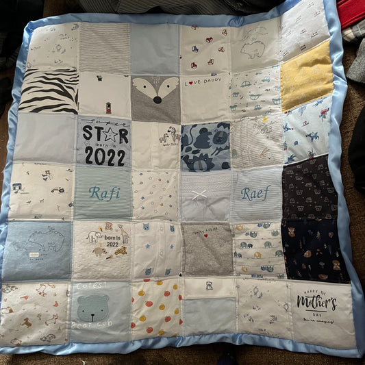 Patchwork Memory Quilt