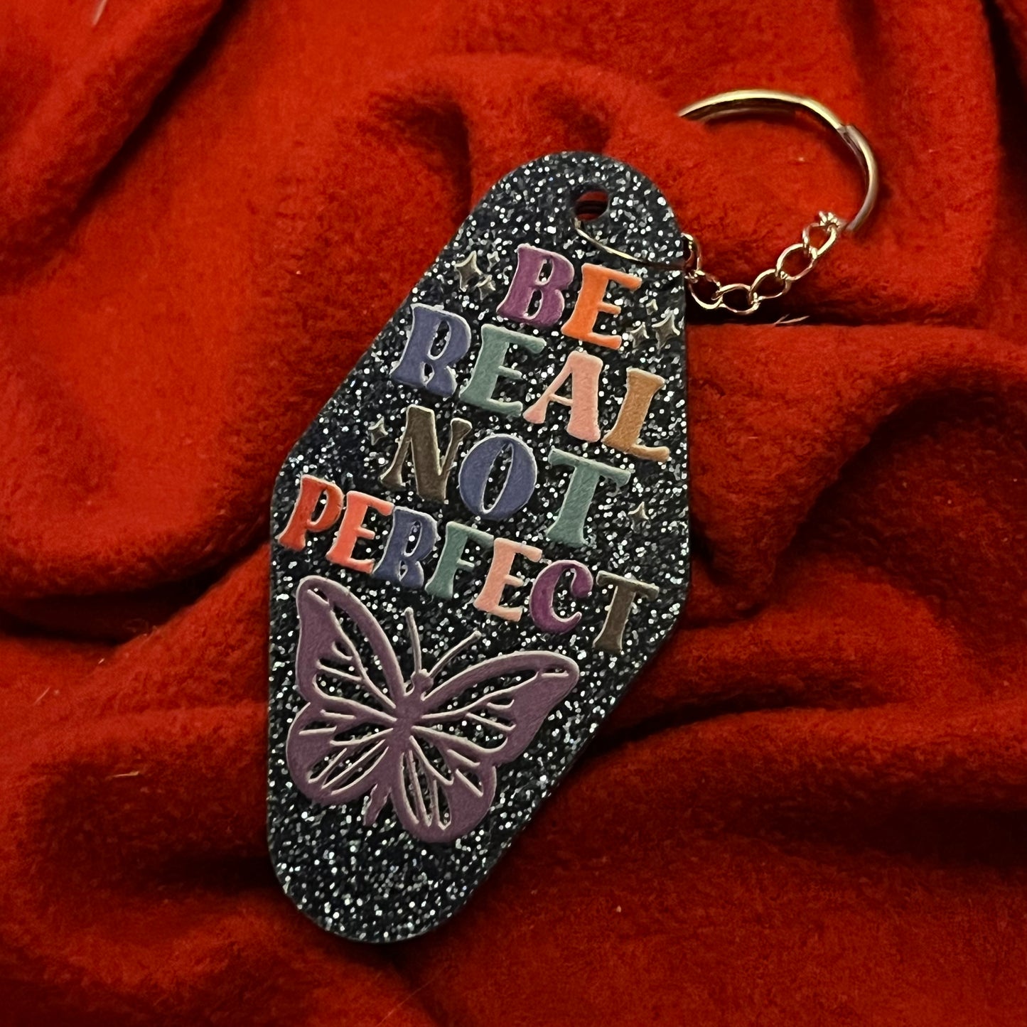 Keyrings - Coloured Quotes Range