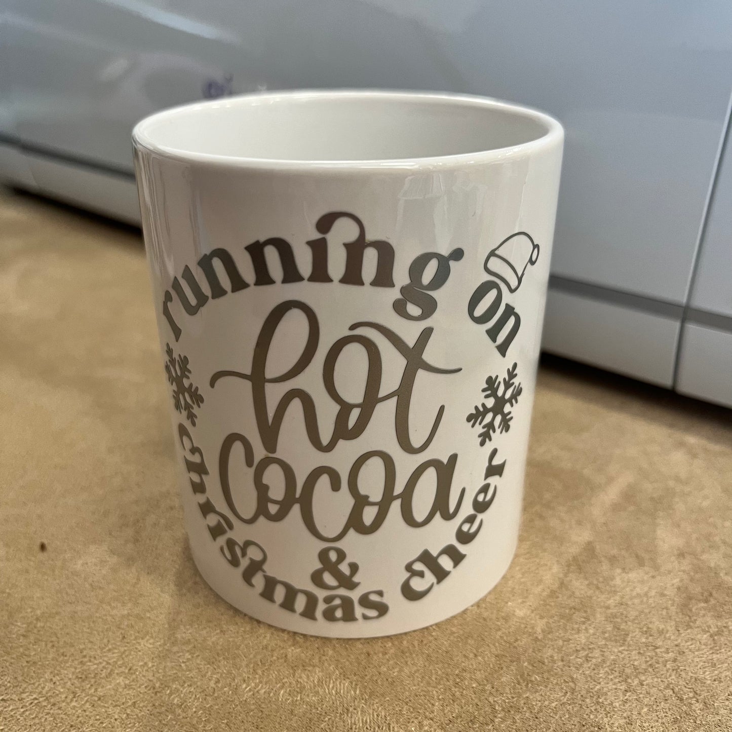 11oz/325ml Christmas Mugs - Vinyl