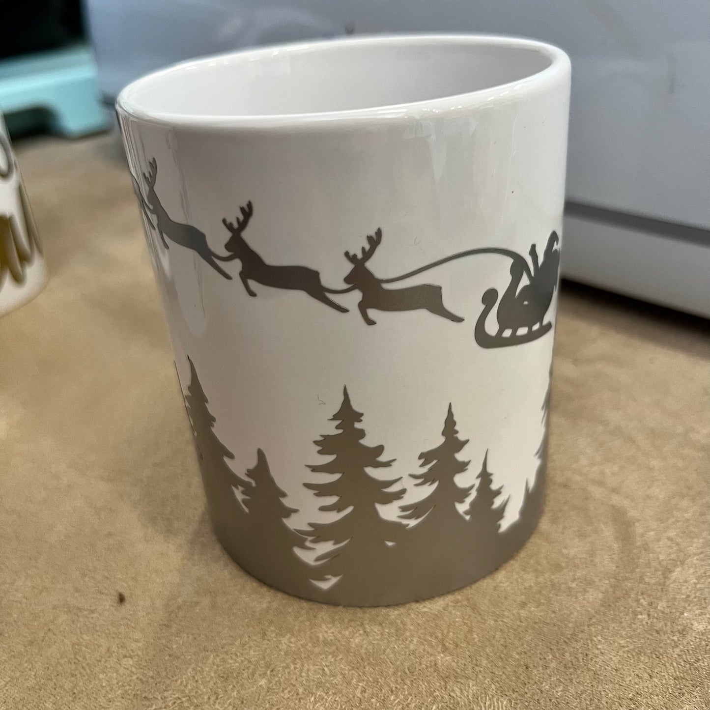 11oz/325ml Christmas Mugs - Vinyl