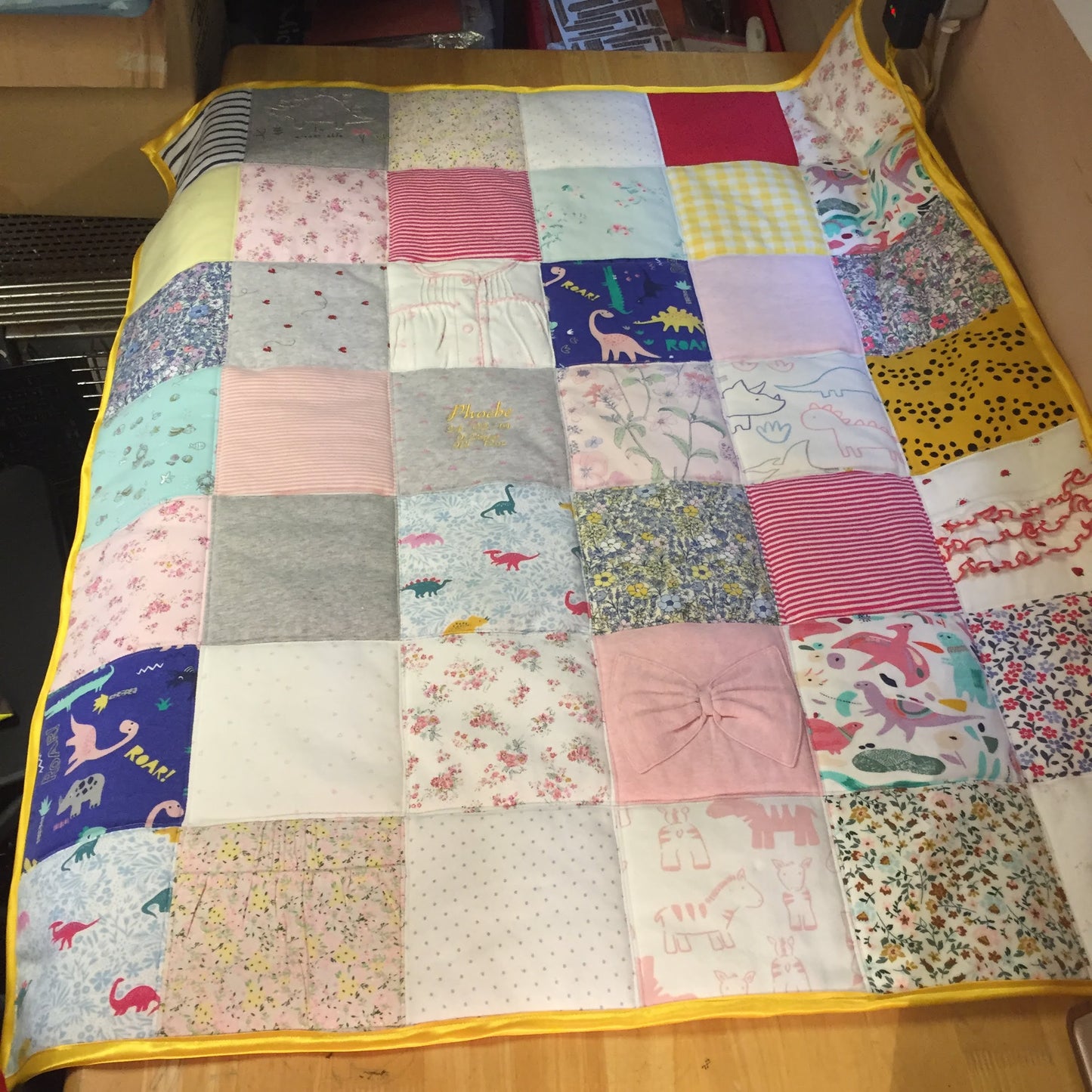 Patchwork Memory Quilt