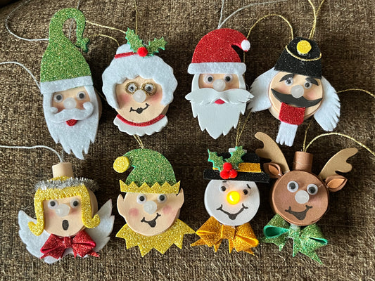 Flickering Nose Christmas Tree Decoration