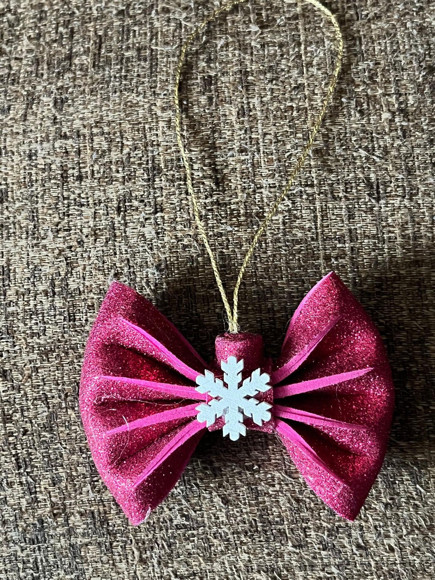 Large Bow Christmas Tree Decoration