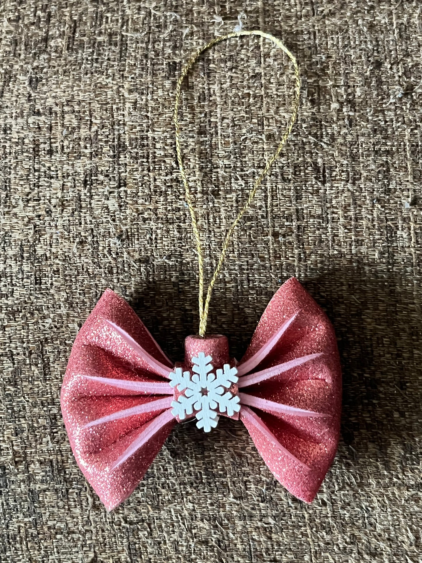 Large Bow Christmas Tree Decoration