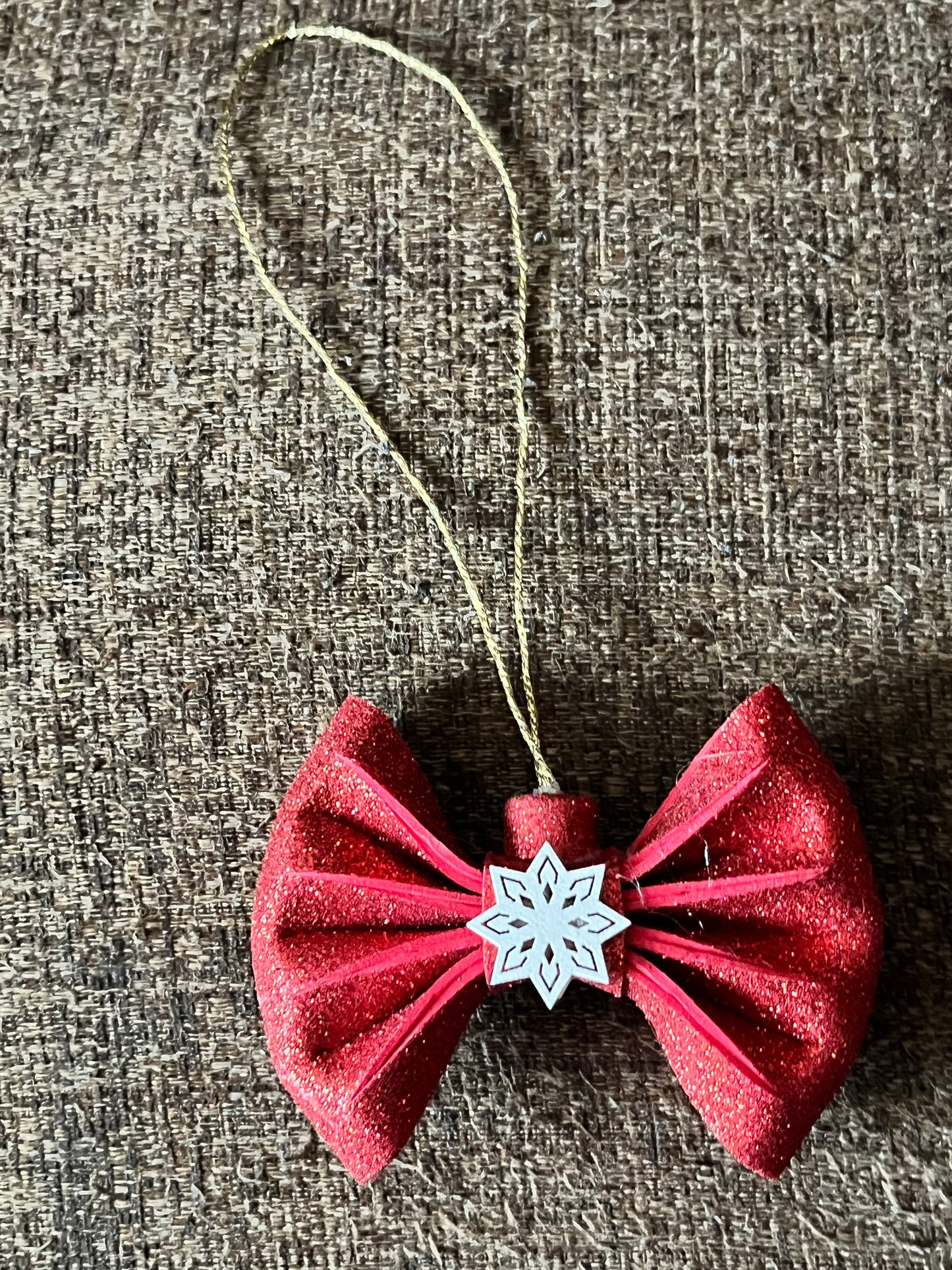 Large Bow Christmas Tree Decoration