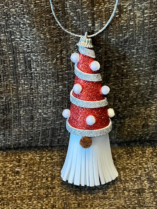 Foam Gnome Christmas Tree Decoration