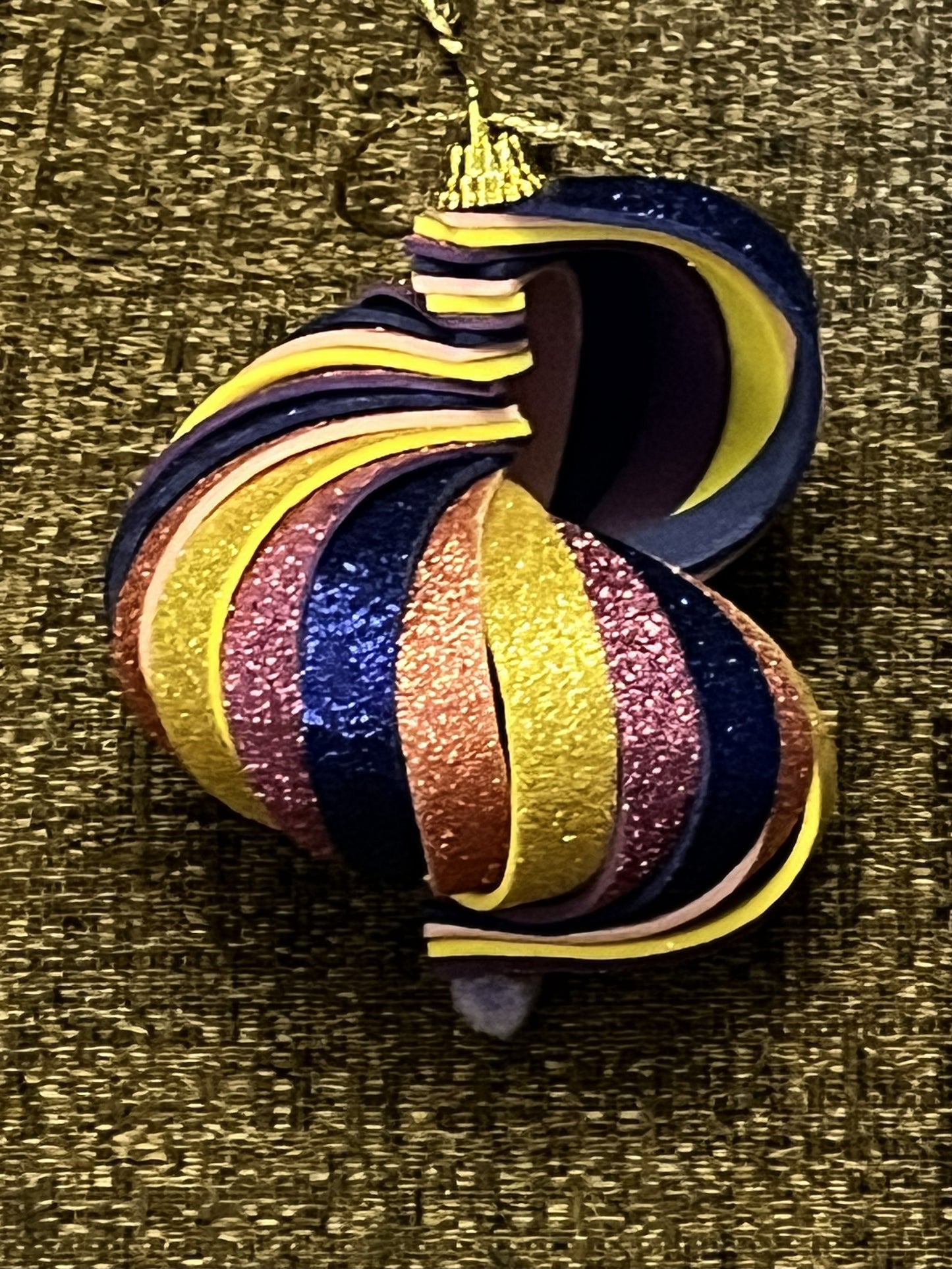 Large Spiral Bauble Christmas Tree Decoration