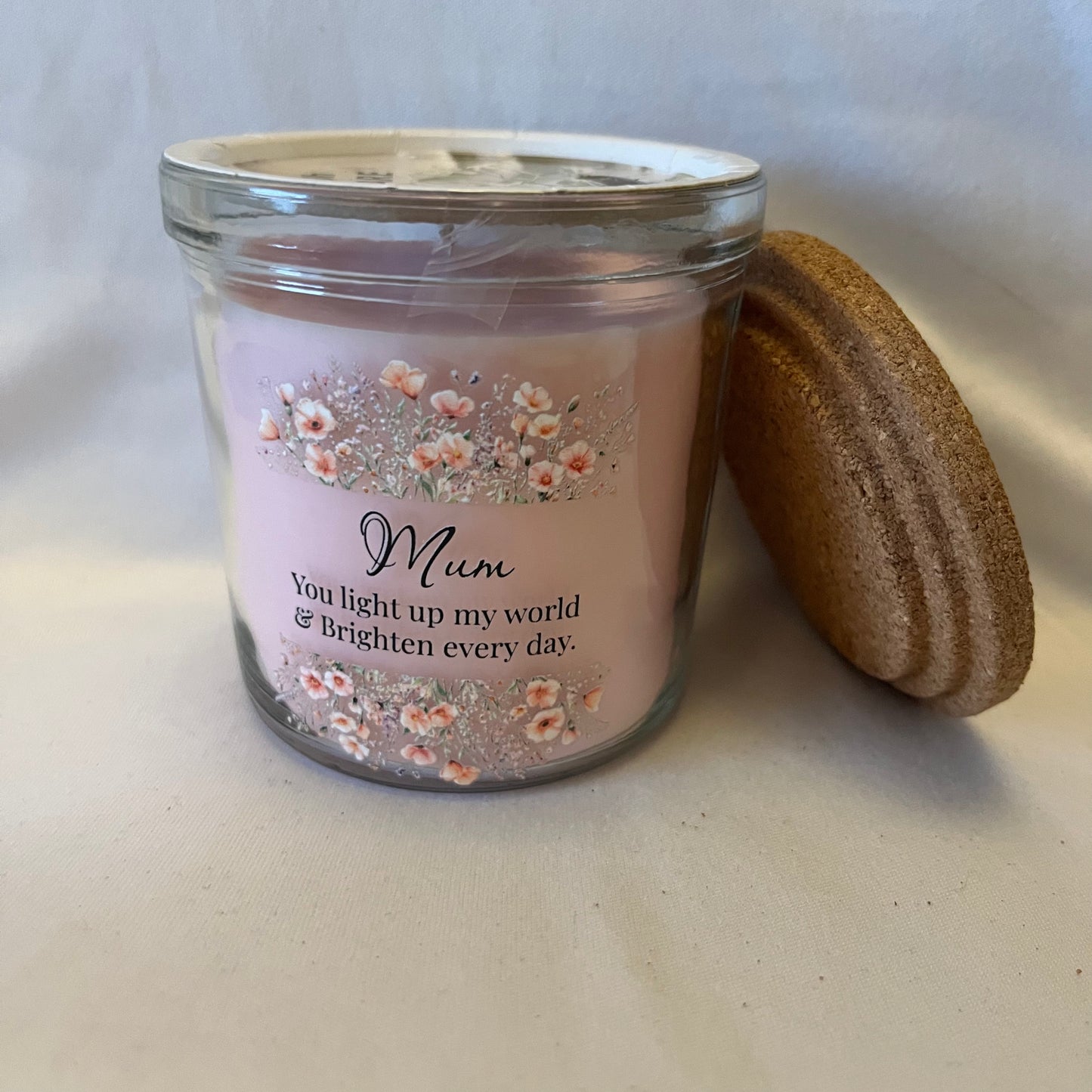 40hr Scented Candle with Lid - Mum/Mother's Day