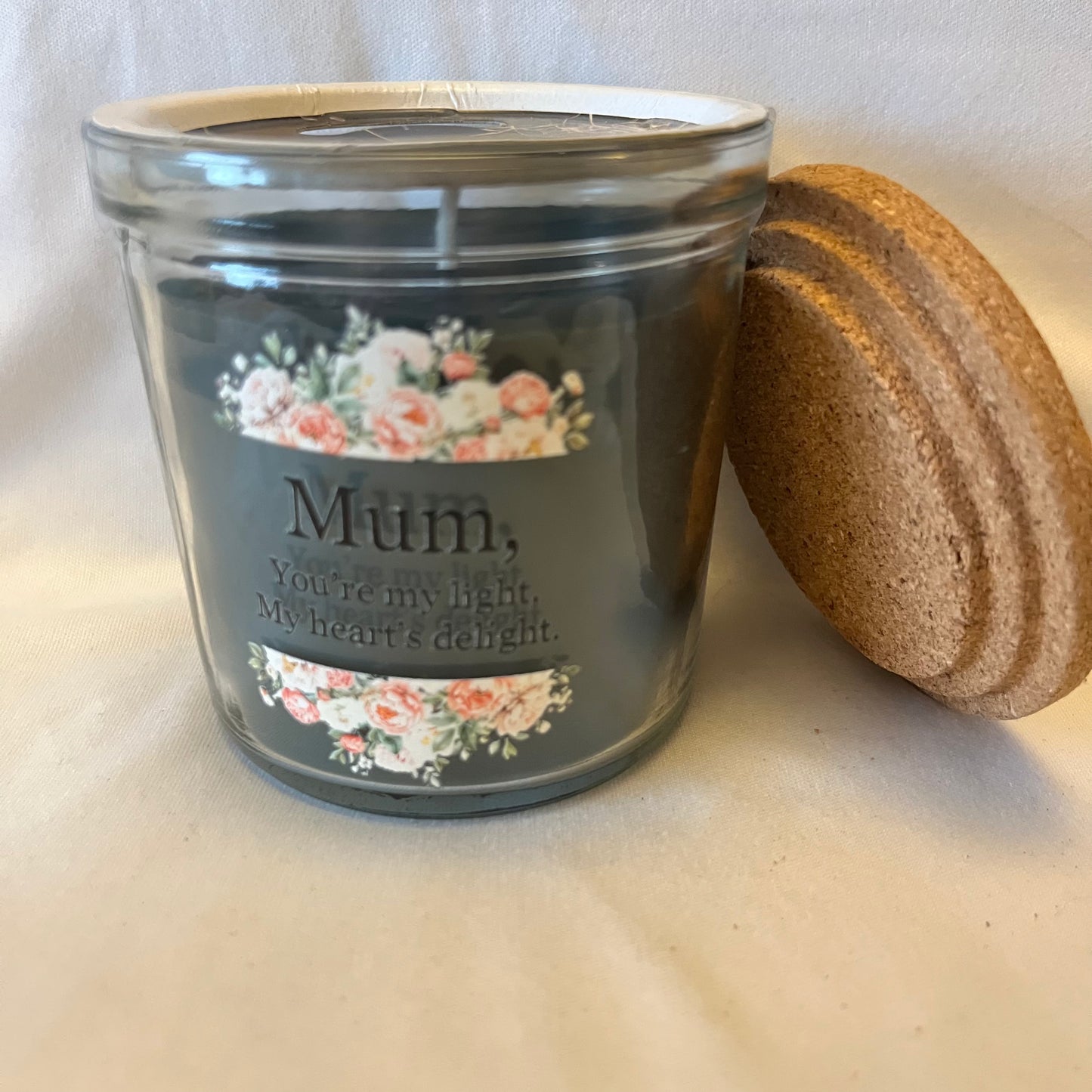 40hr Scented Candle with Lid - Mum/Mother's Day