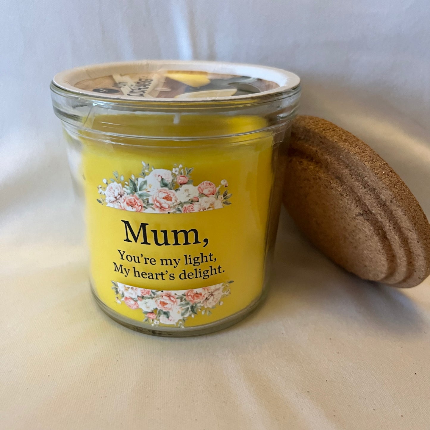 40hr Scented Candle with Lid - Mum/Mother's Day