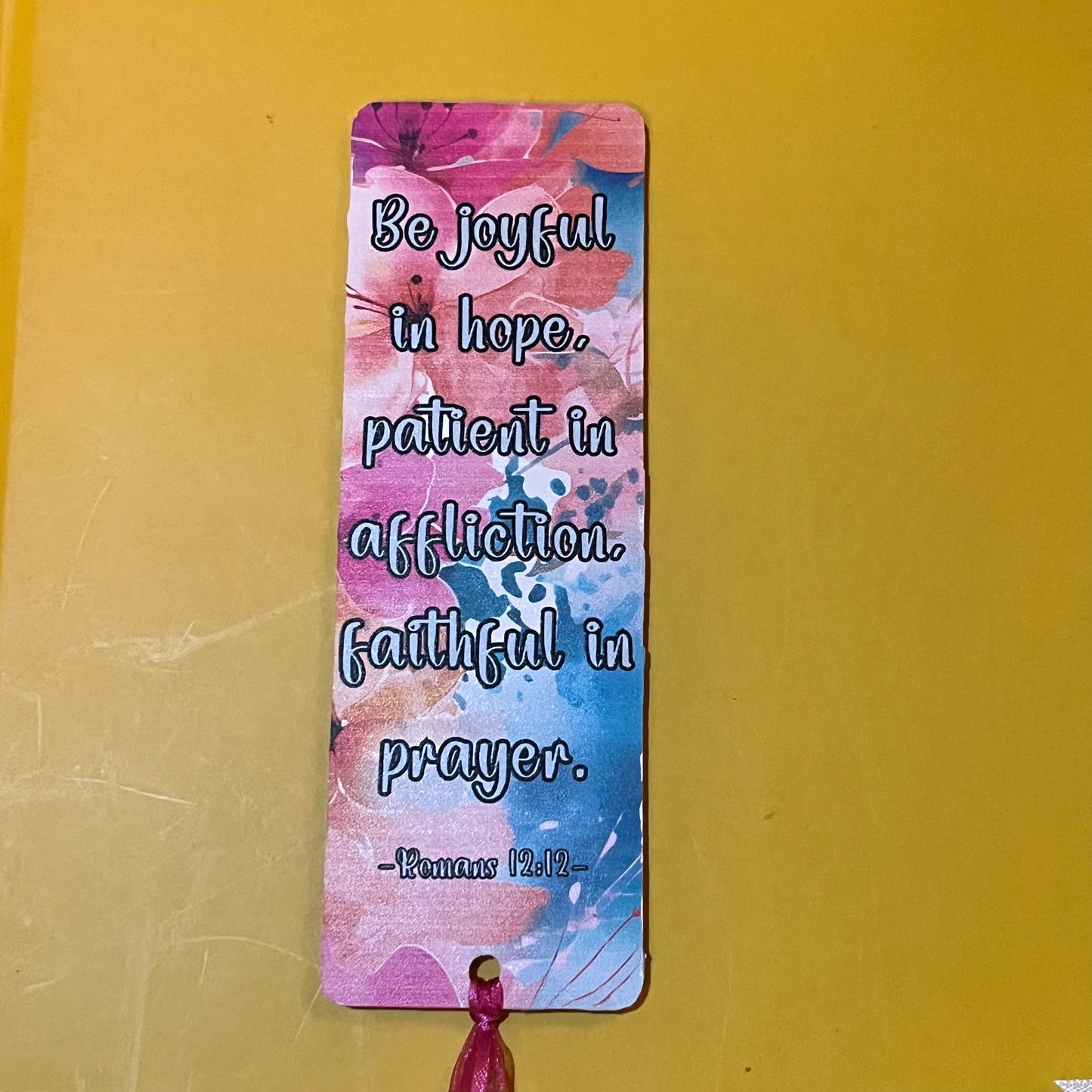 For The Love Of Jesus Acrylic Bookmarks - Patience Series