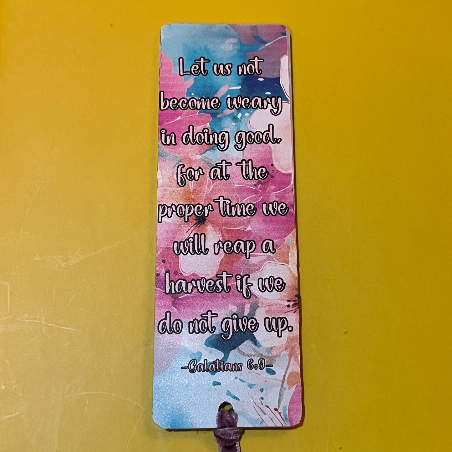 For The Love Of Jesus Acrylic Bookmarks - Patience Series