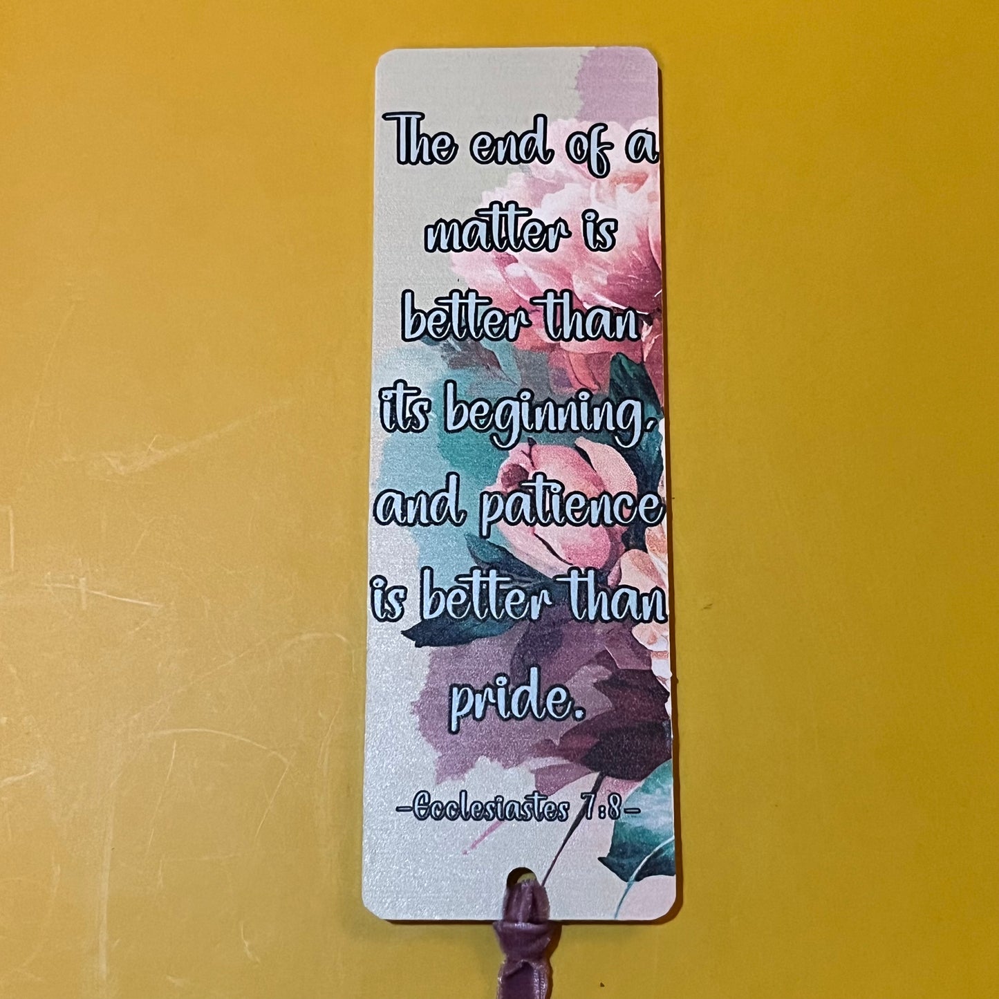 For The Love Of Jesus Acrylic Bookmarks - Patience Series