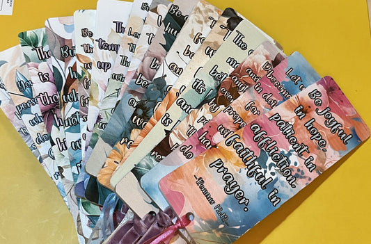 For The Love Of Jesus Acrylic Bookmarks - Patience Series