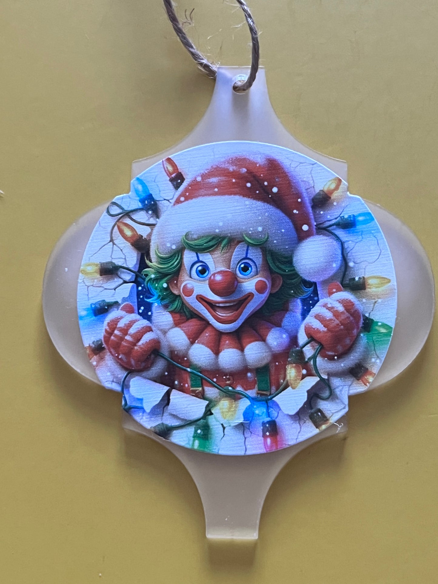 Arabesque Peek-A-Boo Christmas Decorations