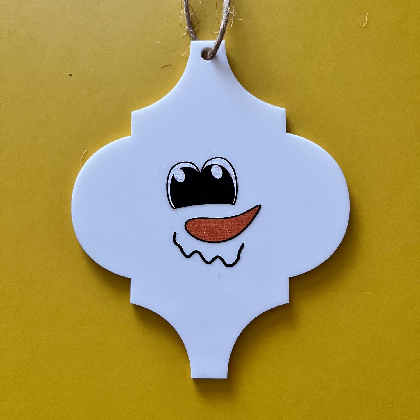 Arabesque Snowman/Snowlady Decorations