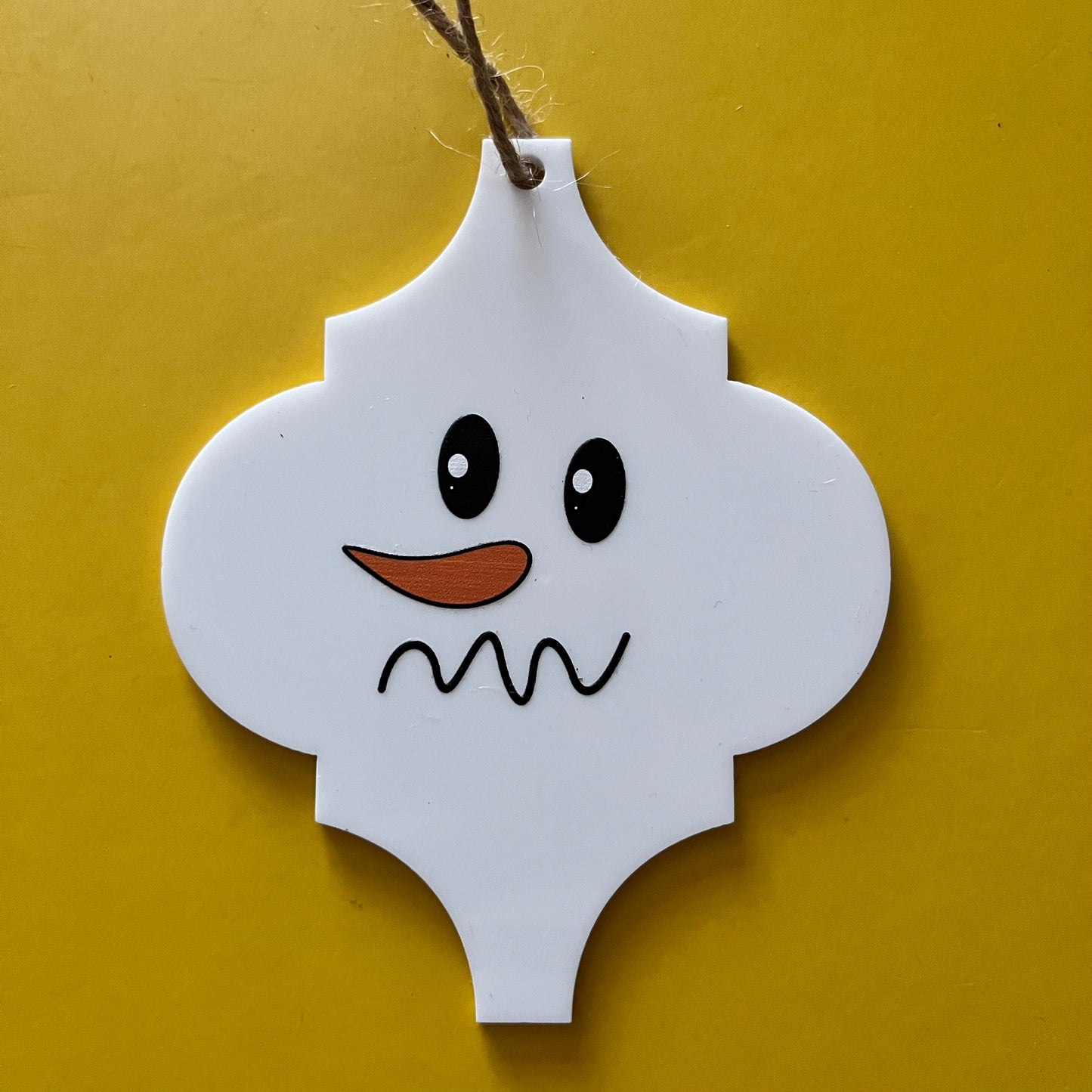 Arabesque Snowman/Snowlady Decorations
