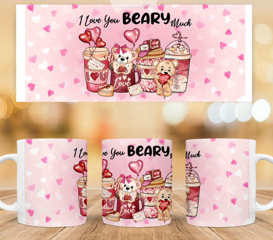 11oz/325ml Love/Valentines Mugs