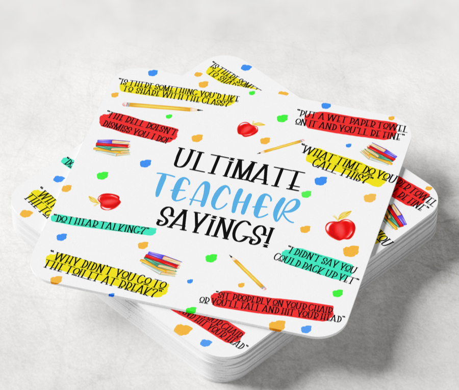 Affirmation Cork Backed Coasters