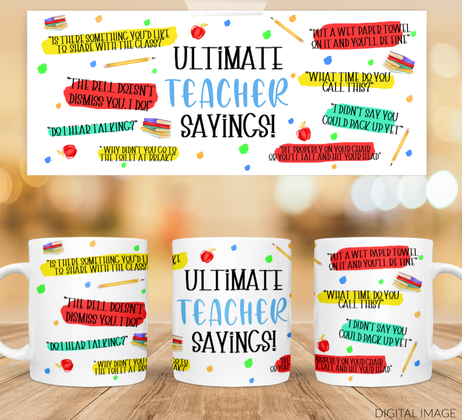 11oz/325ml Teacher Mugs
