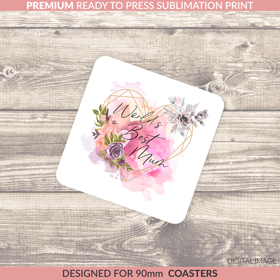 Mum/Mother's Day Cork Backed Coasters