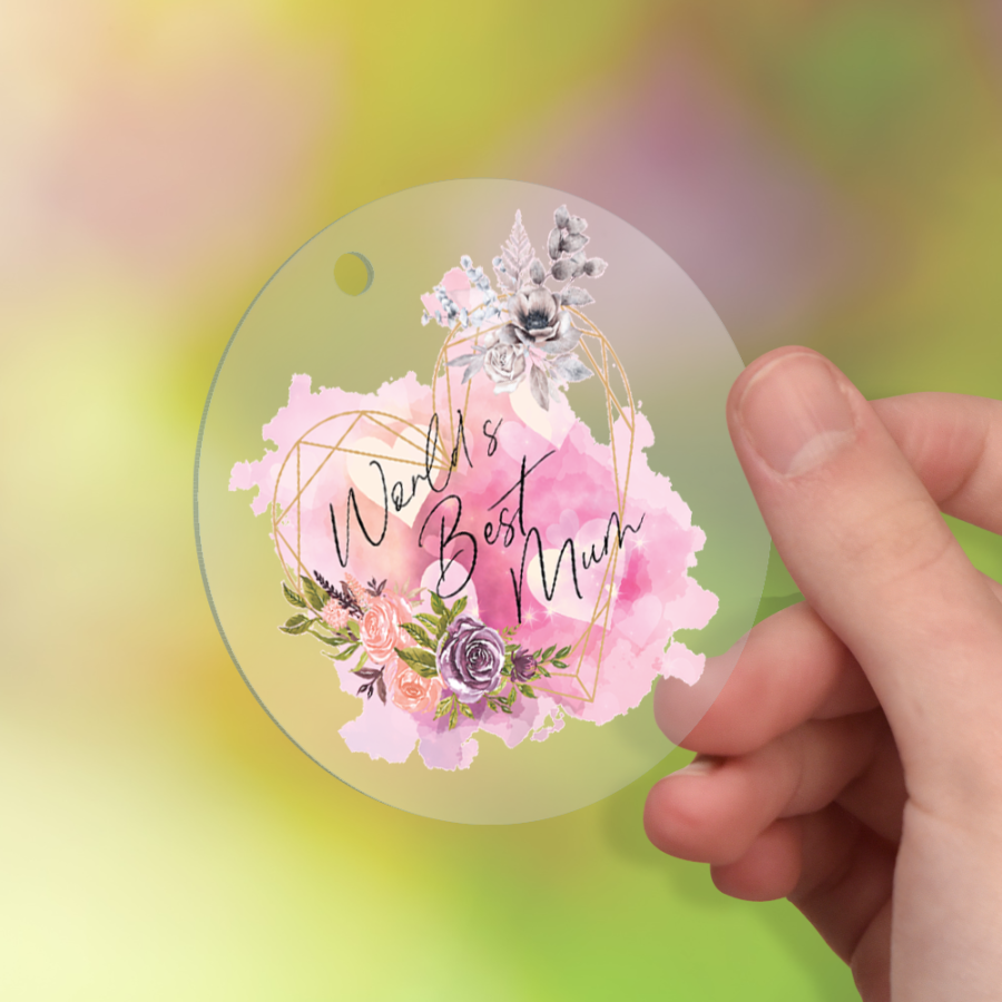Keyrings - Mum/Mother's Day (6cm)