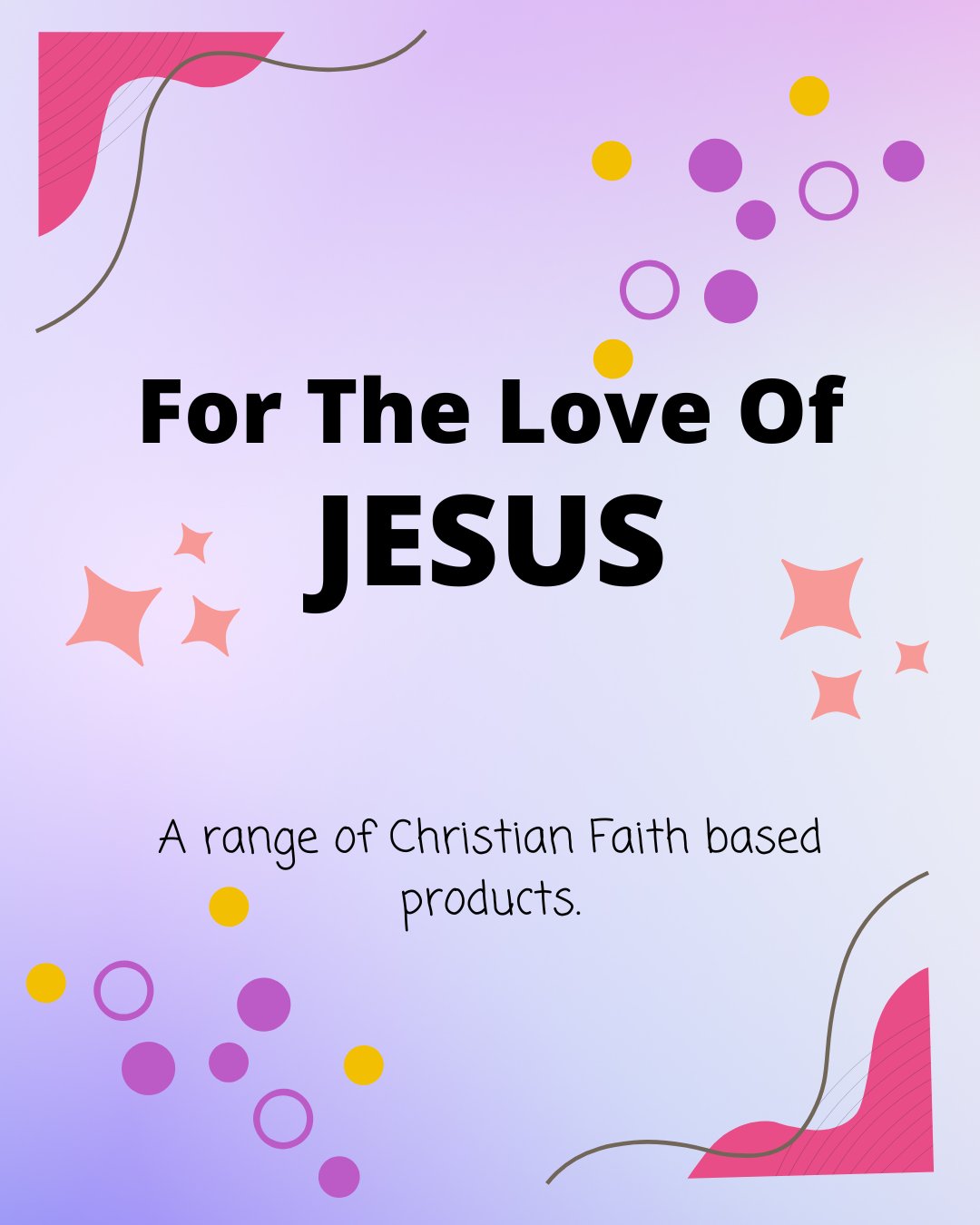 For The Love Of Jesus Range