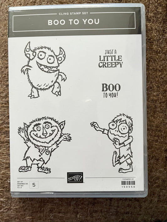 Boo To You Stamp Set