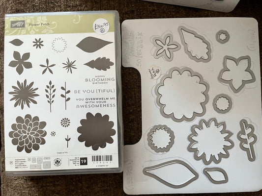 Flower Patch Stamps & Dies Bundle