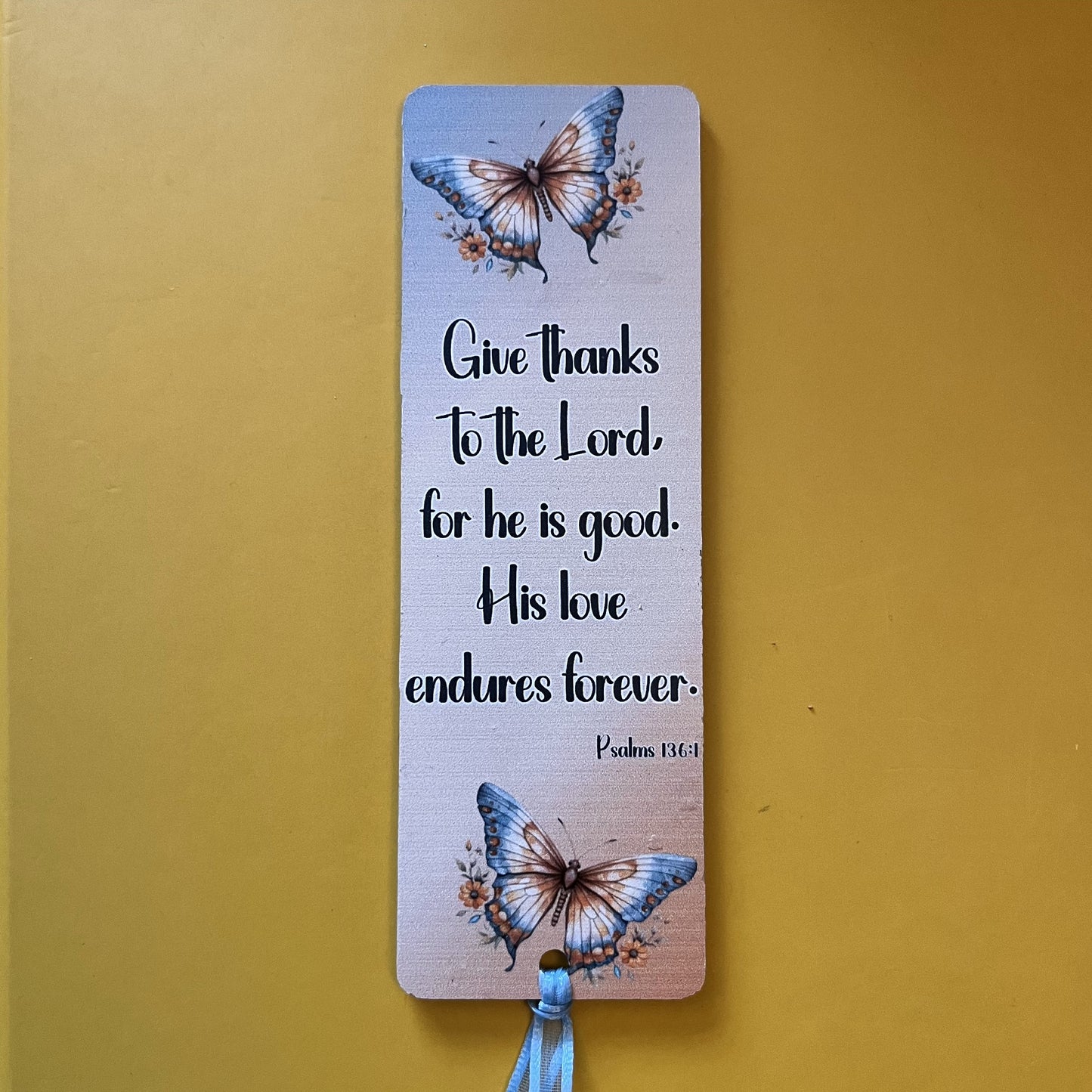 Christian Faith Range - Acrylic Bookmark - Gratitude Series