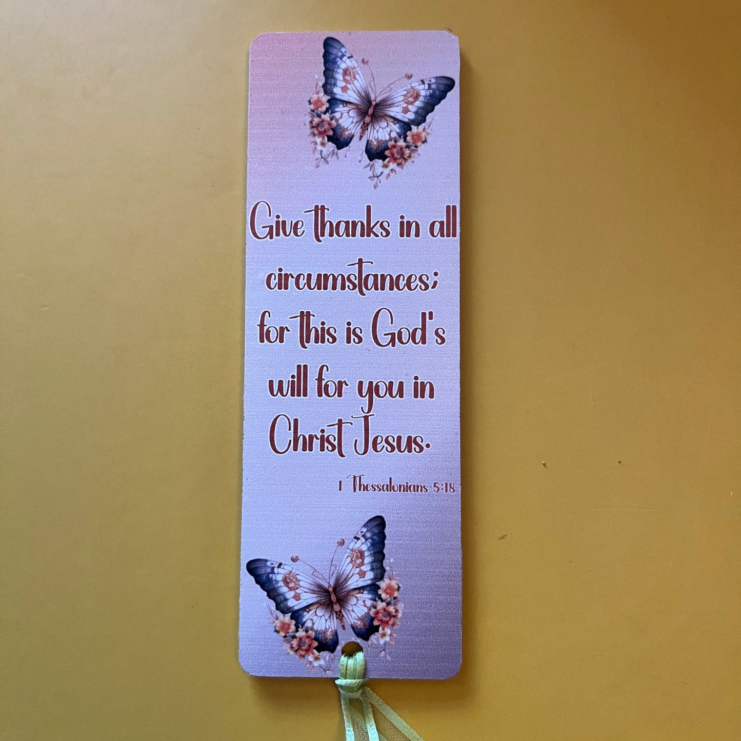 Christian Faith Range - Acrylic Bookmark - Gratitude Series