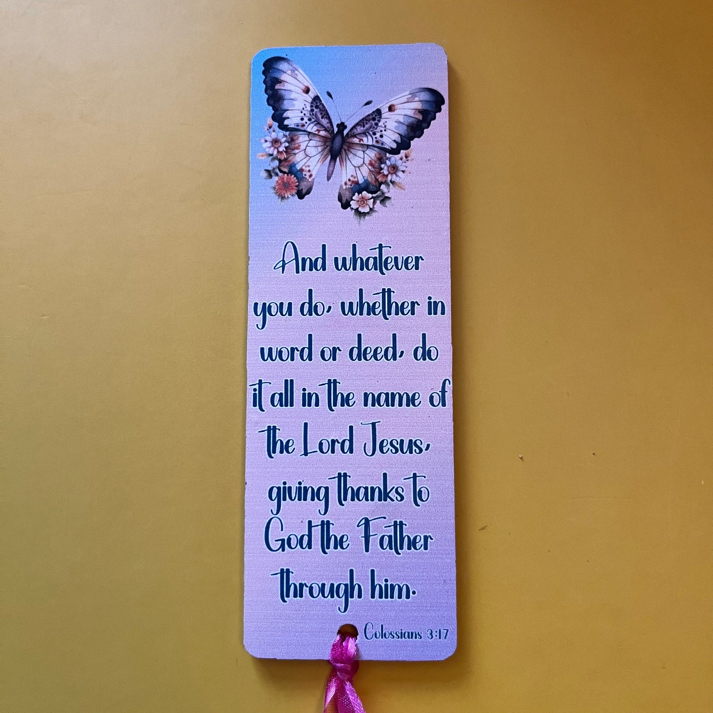 Christian Faith Range - Acrylic Bookmark - Gratitude Series