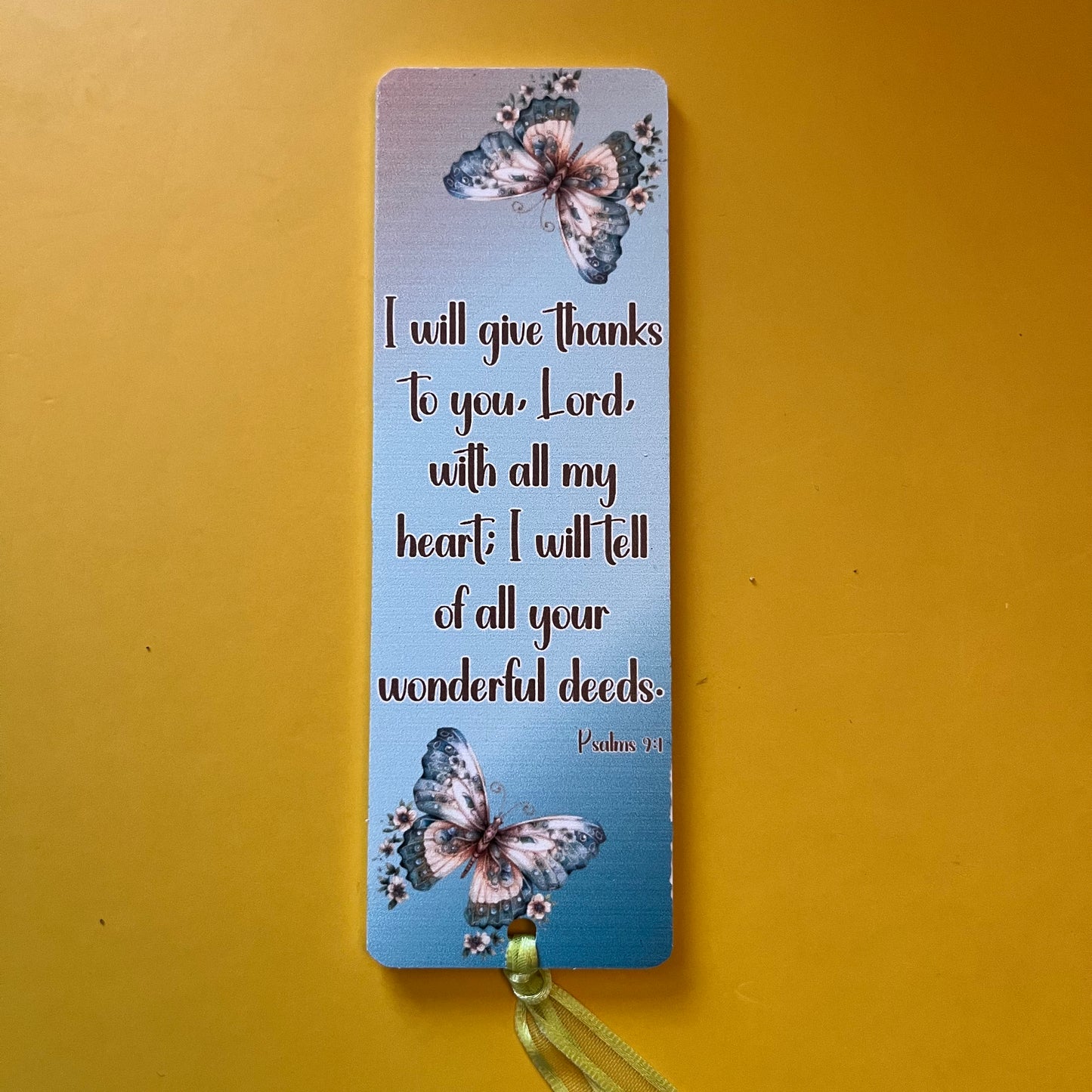 Christian Faith Range - Acrylic Bookmark - Gratitude Series