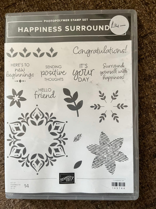 Happiness Surrounds Stamp Set