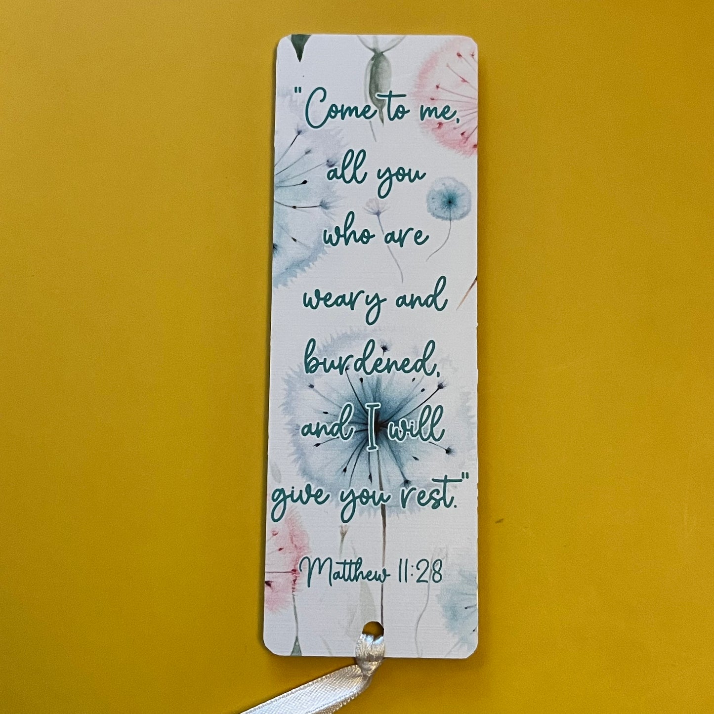 Christian Faith Range - Acrylic Bookmark - Healing Series