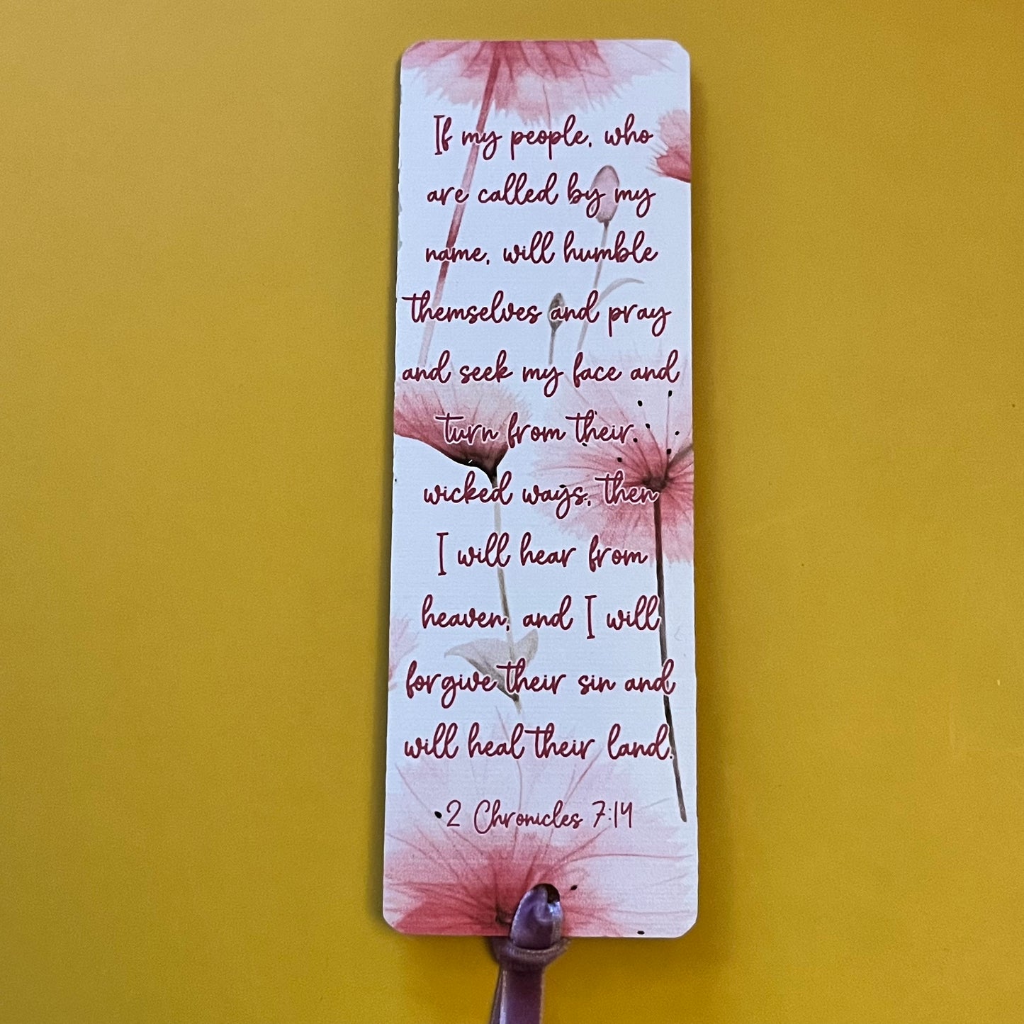 Christian Faith Range - Acrylic Bookmark - Healing Series