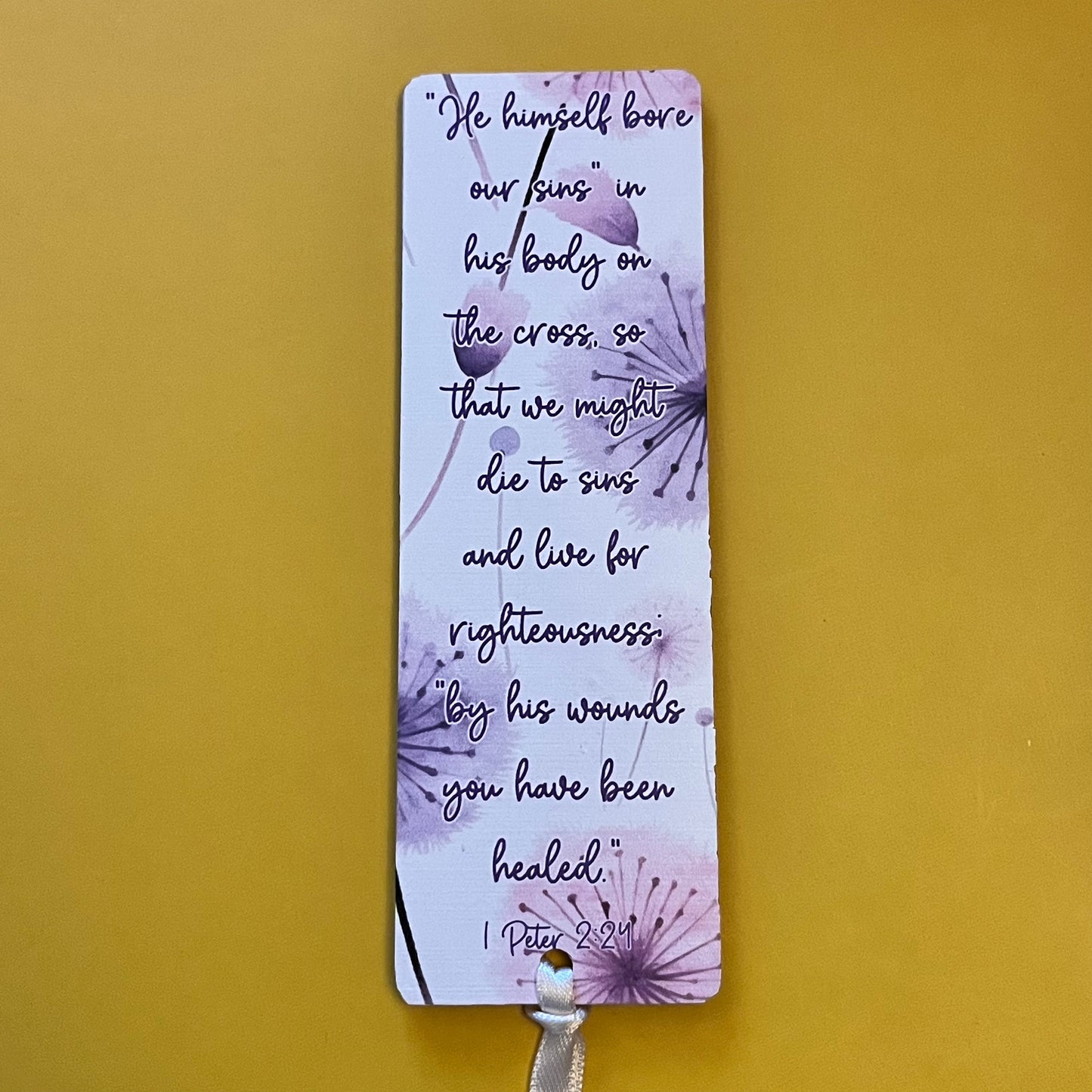 Christian Faith Range - Acrylic Bookmark - Healing Series