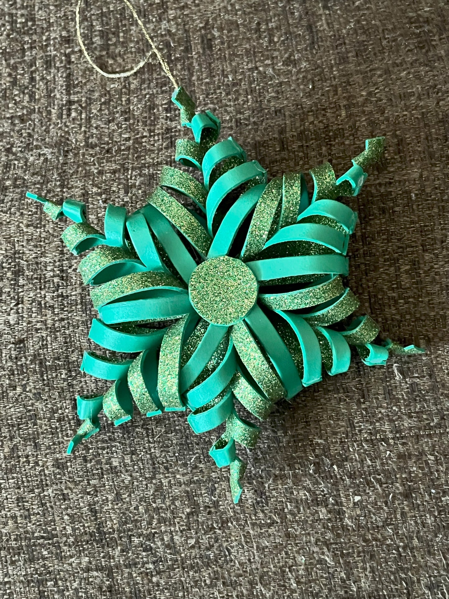 Large Leaf Star Christmas Tree Decoration