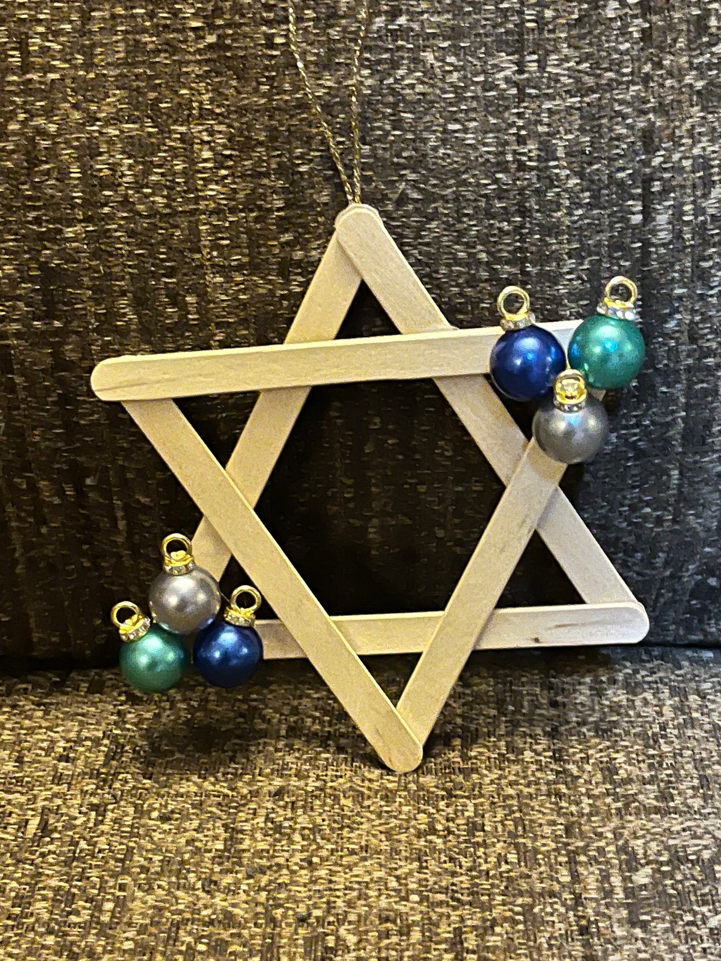 Hanging Star Of David Decoration