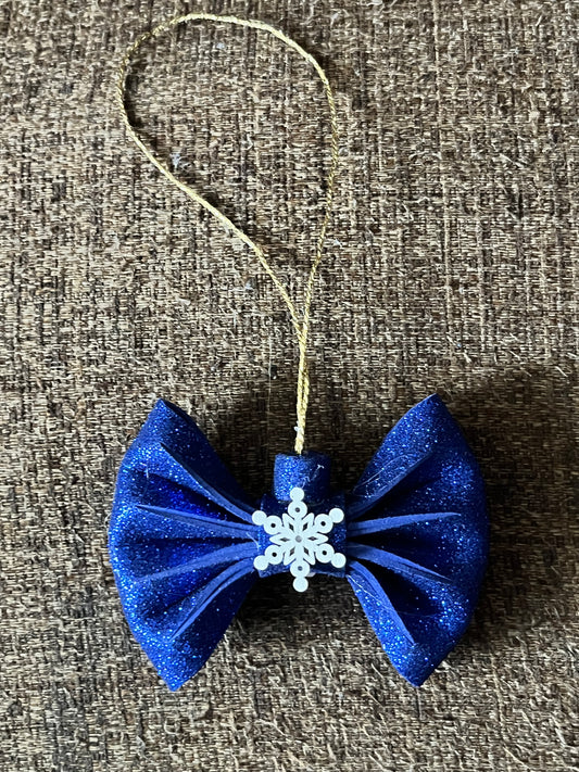 Large Bow Christmas Tree Decoration