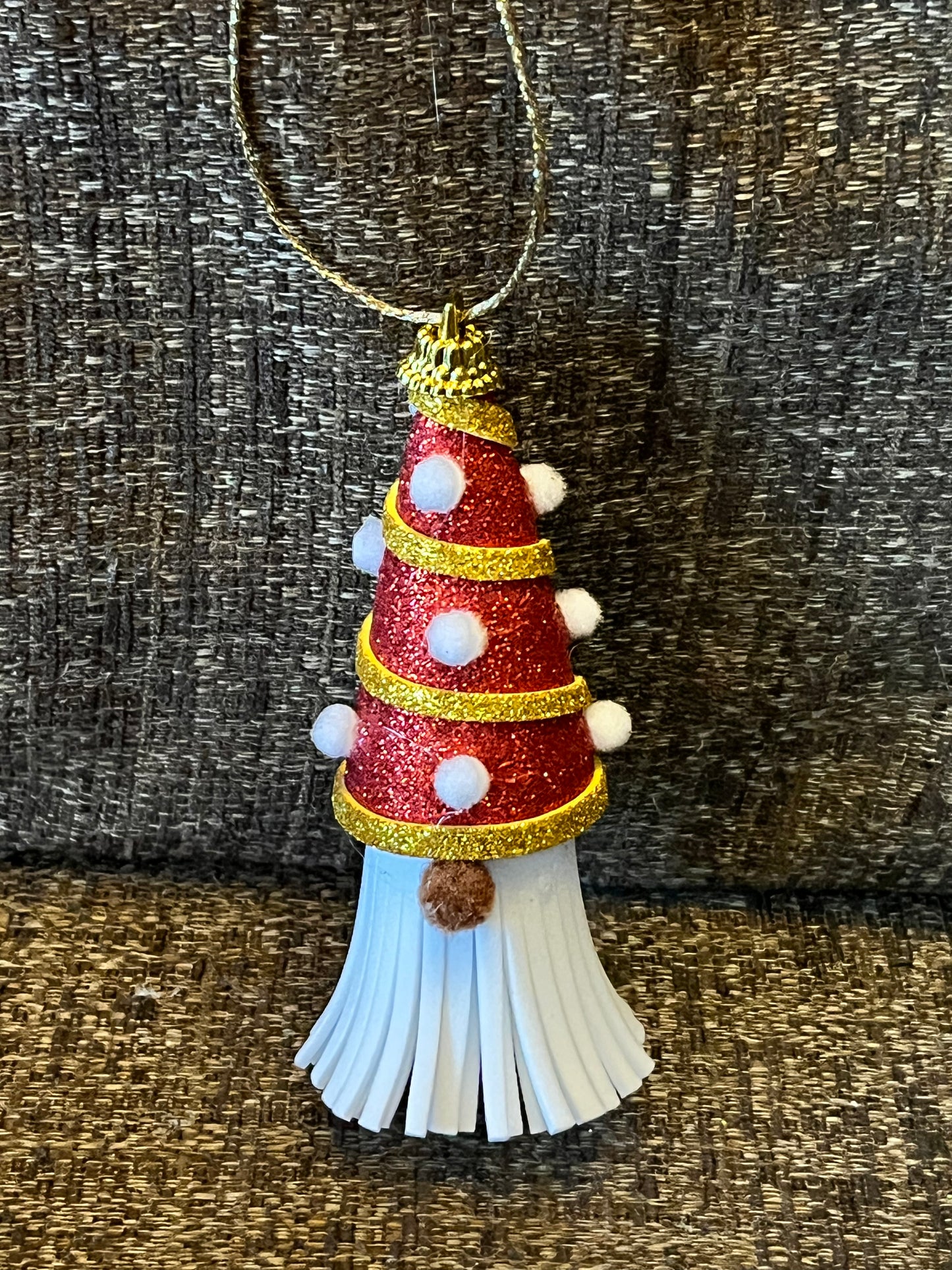 Foam Gnome Christmas Tree Decoration