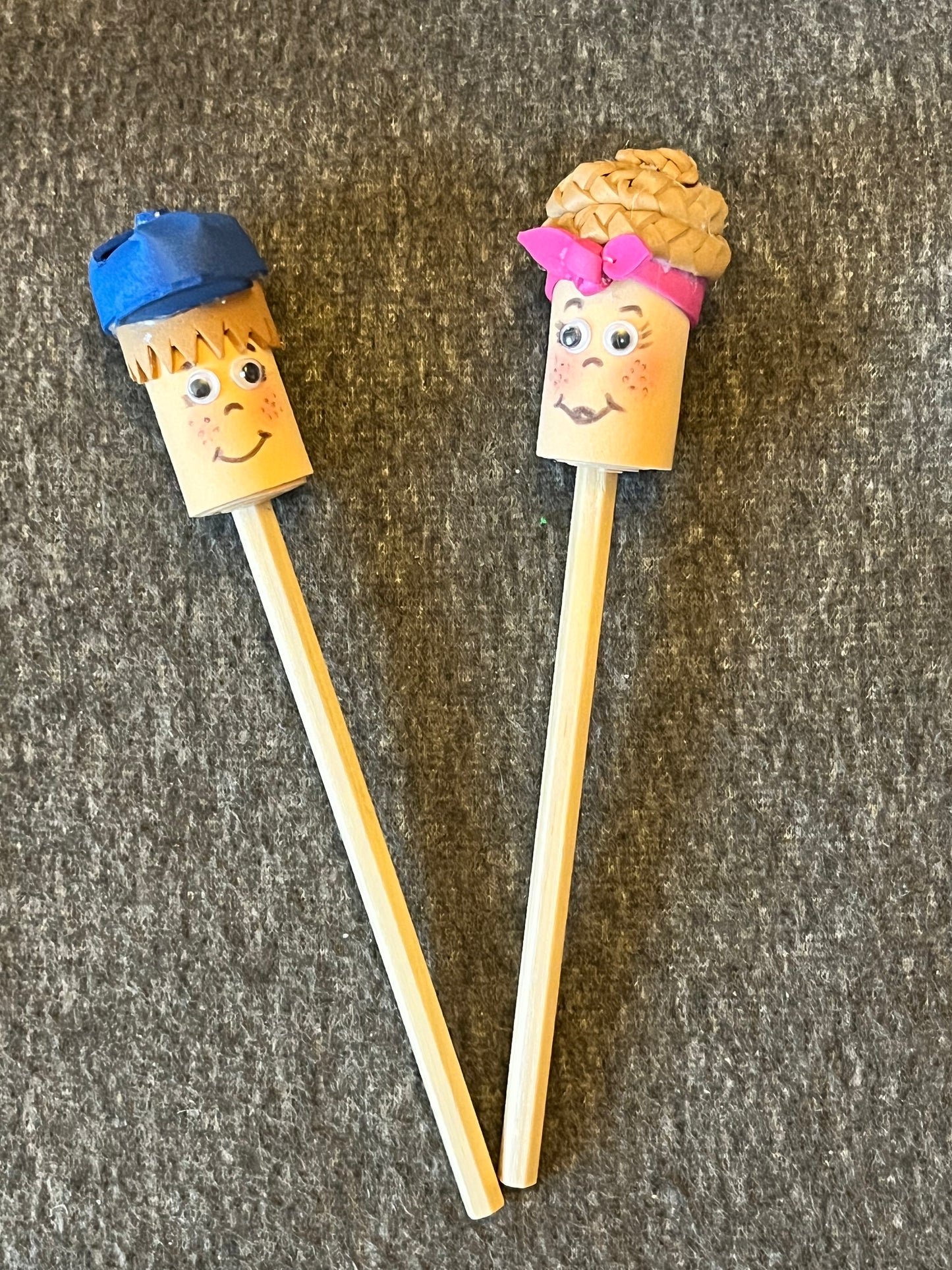 Rolled Male Pen Toppers