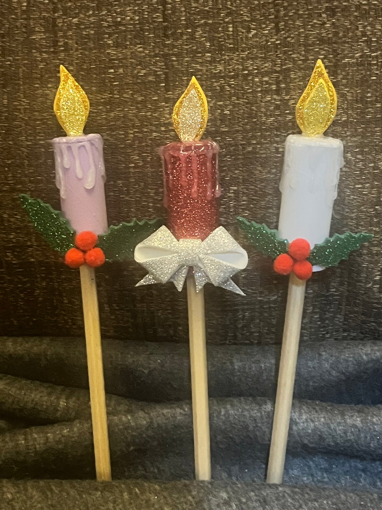 Candle Pen/Pencil Toppers