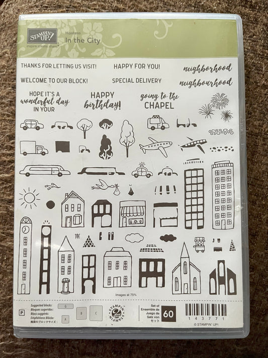 In The City Stamp Set