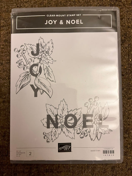 Joy & Noel Stamp Set