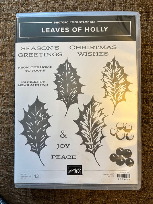 Leaves of Holly Stamp Set