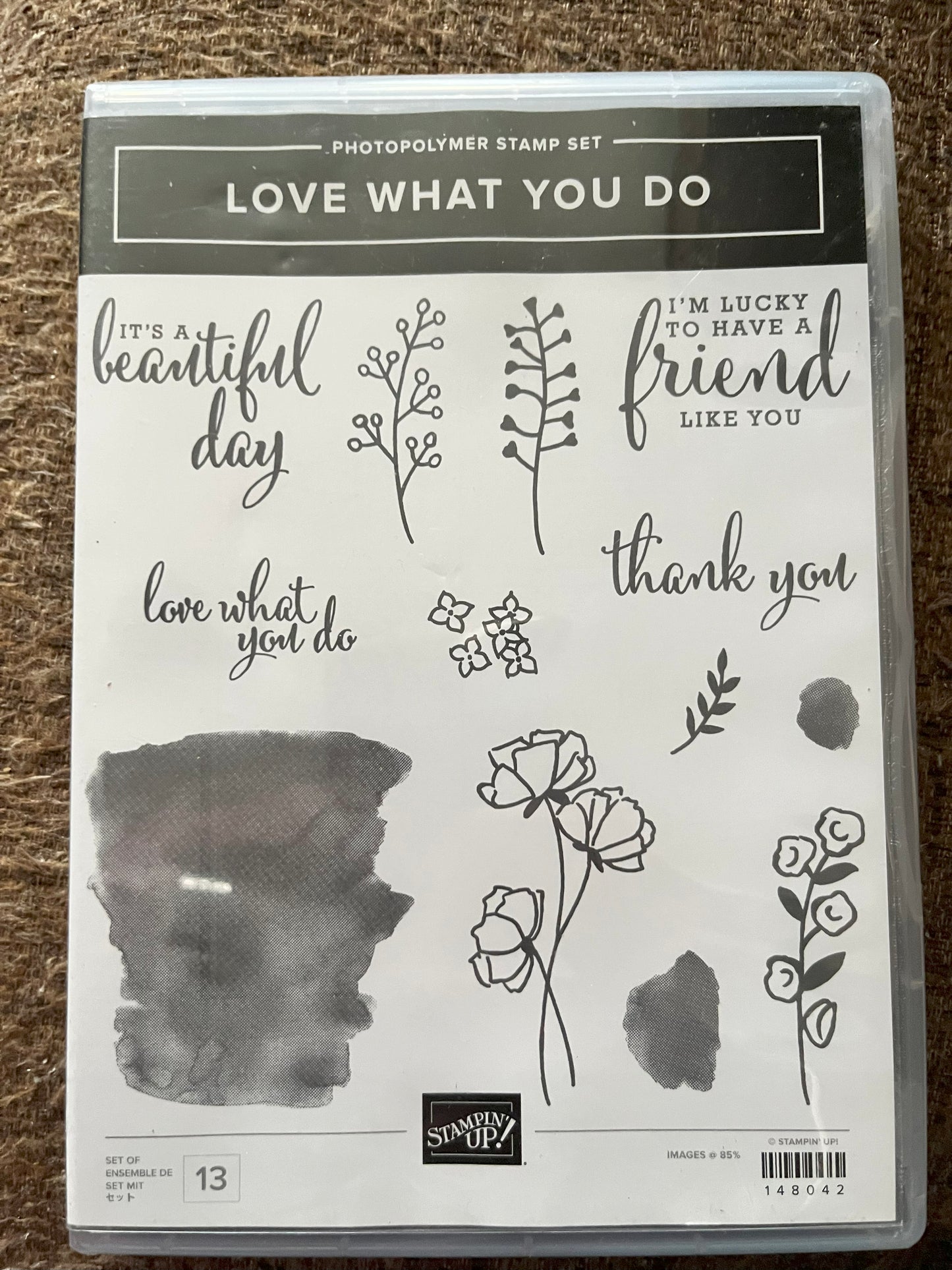 Love What You Do Stamp Set