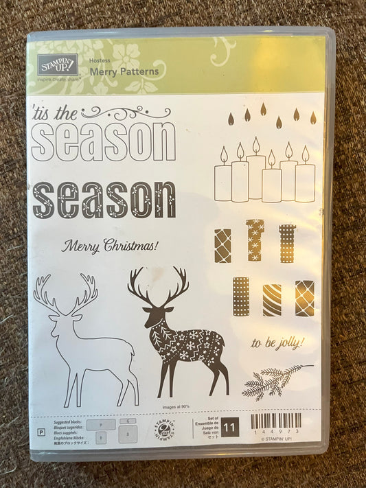 Merry Patterns Stamp Set